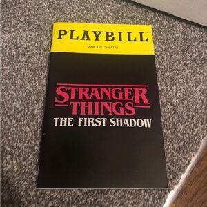 Stranger Things The First Shadow Broadway Playbill